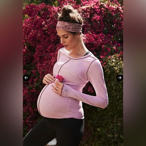 NWT Pink Hatch x Free People Movement Right on Run layer - Picture 5 of 8